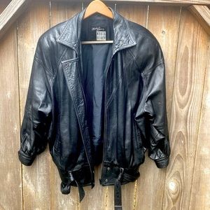 Michael Hoban North Beach Women’s Leather Jacket, Size XS